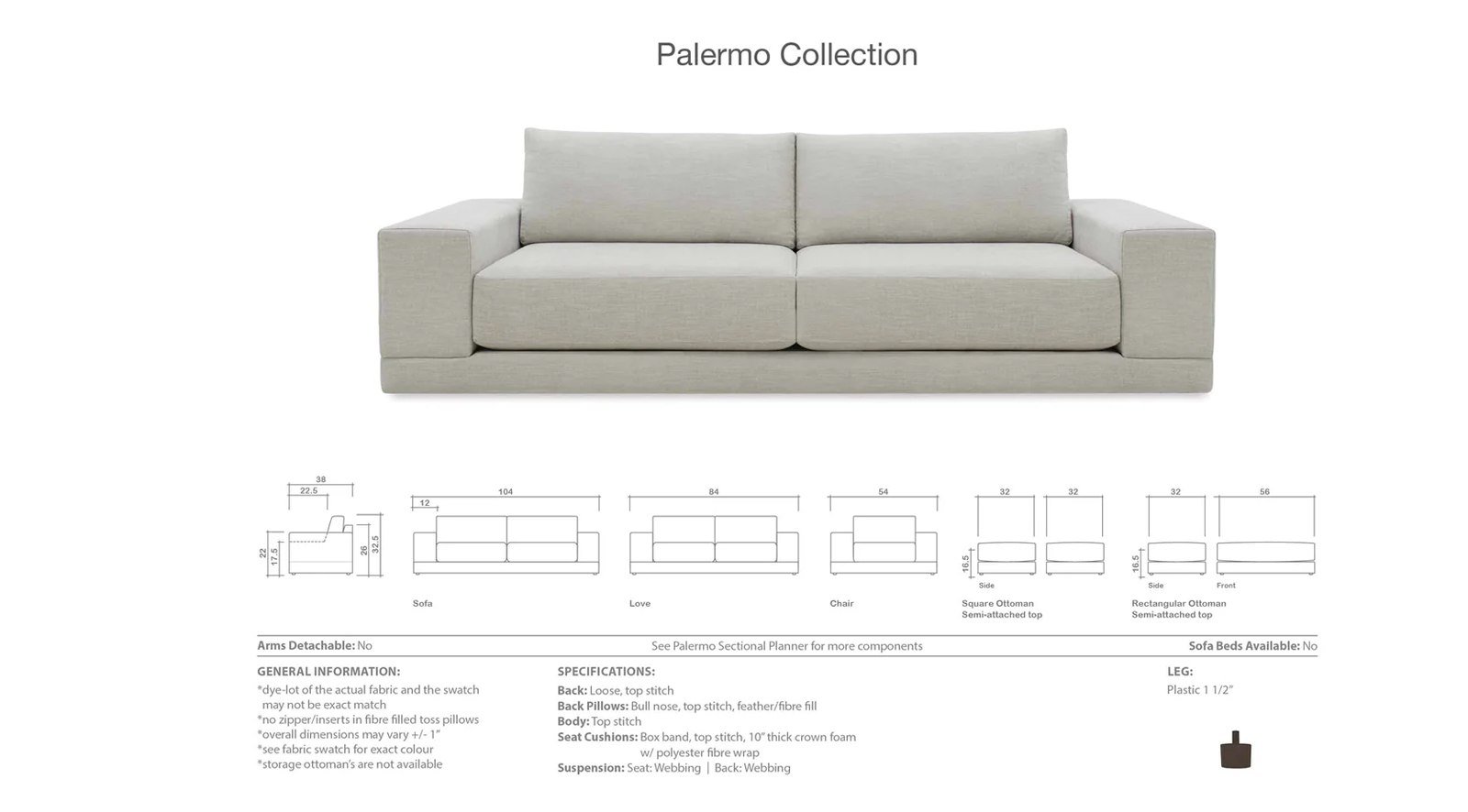 Palermo Sofa - Image 5
