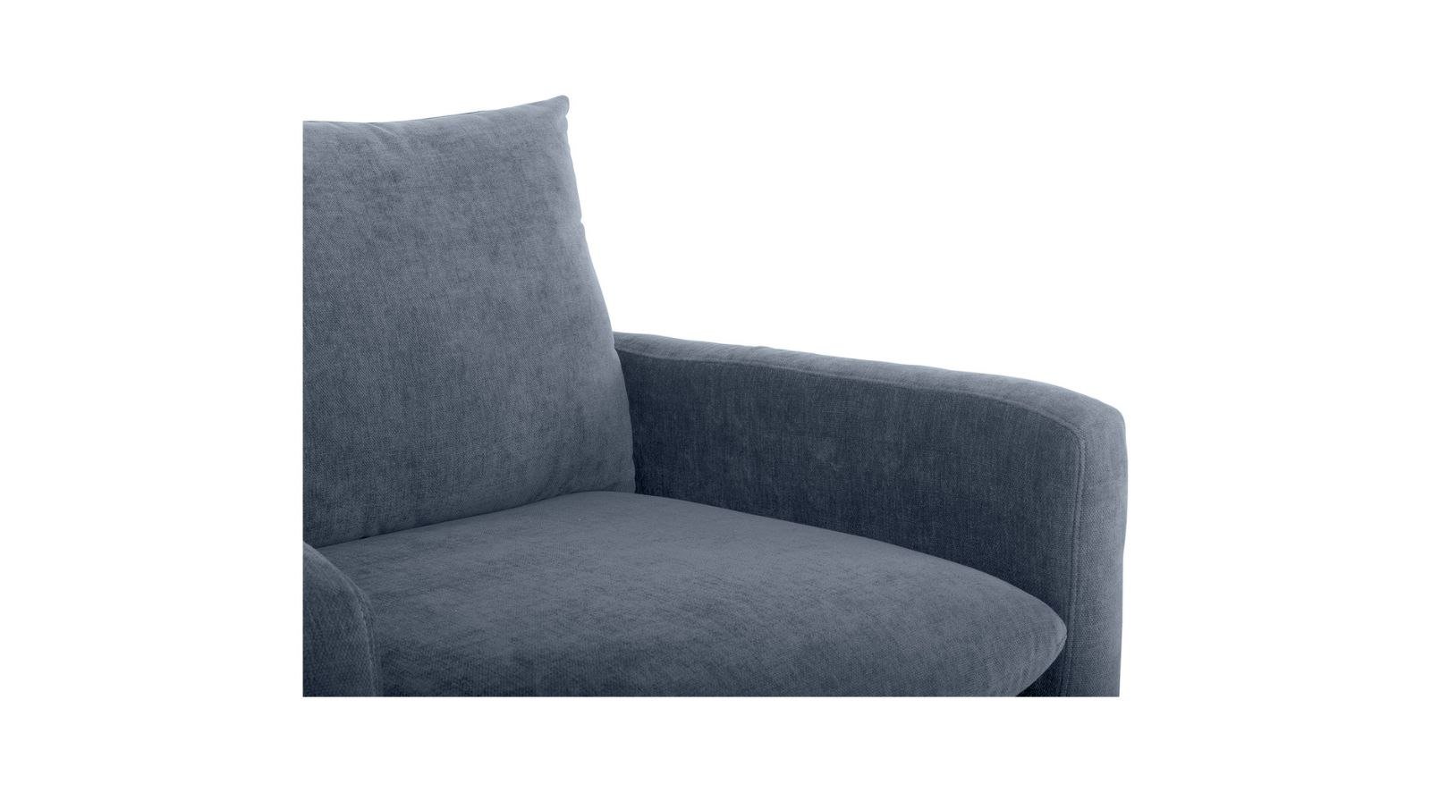 Paris Armchair- Blue - Image 4