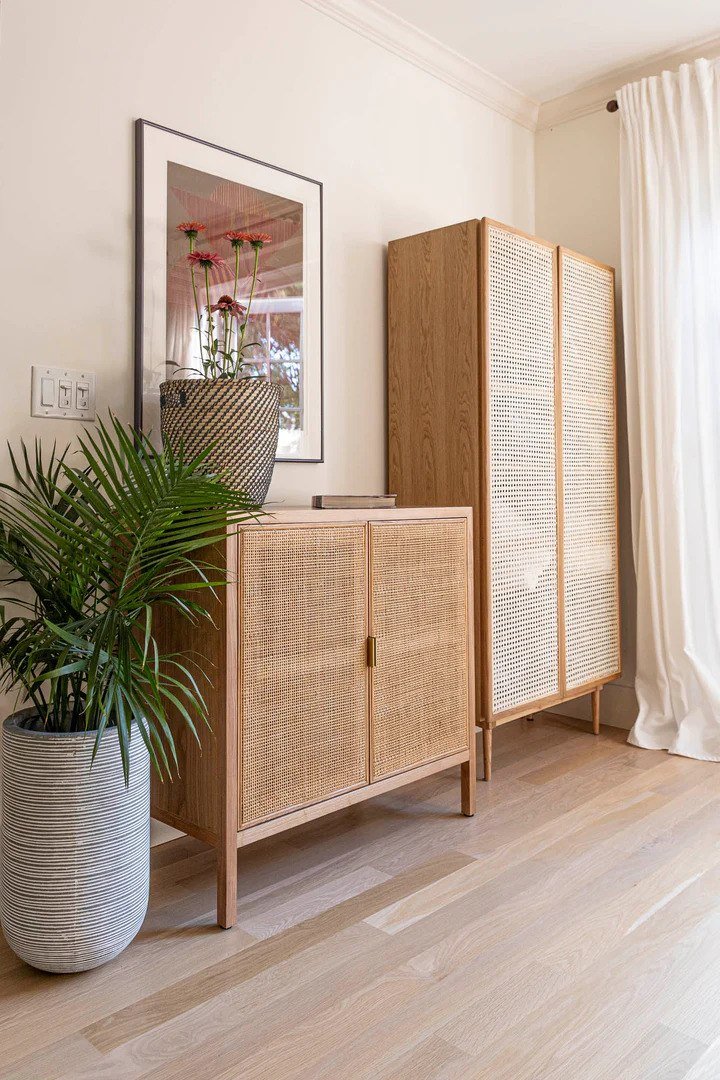 Rattan Small Sideboard - Image 3