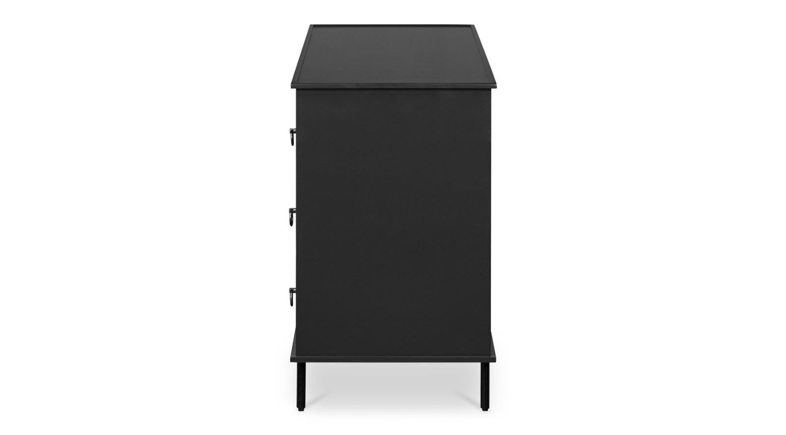 REAGAN 6 DRAWER DRESSER-BLACK - Image 3