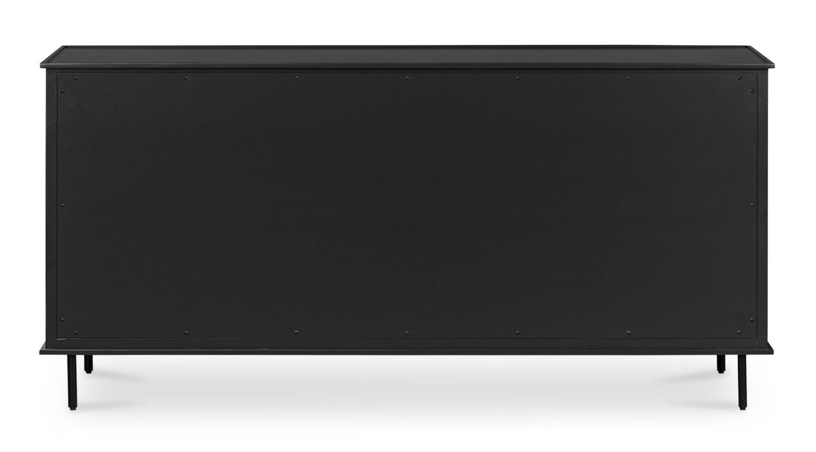 REAGAN 6 DRAWER DRESSER-BLACK - Image 5