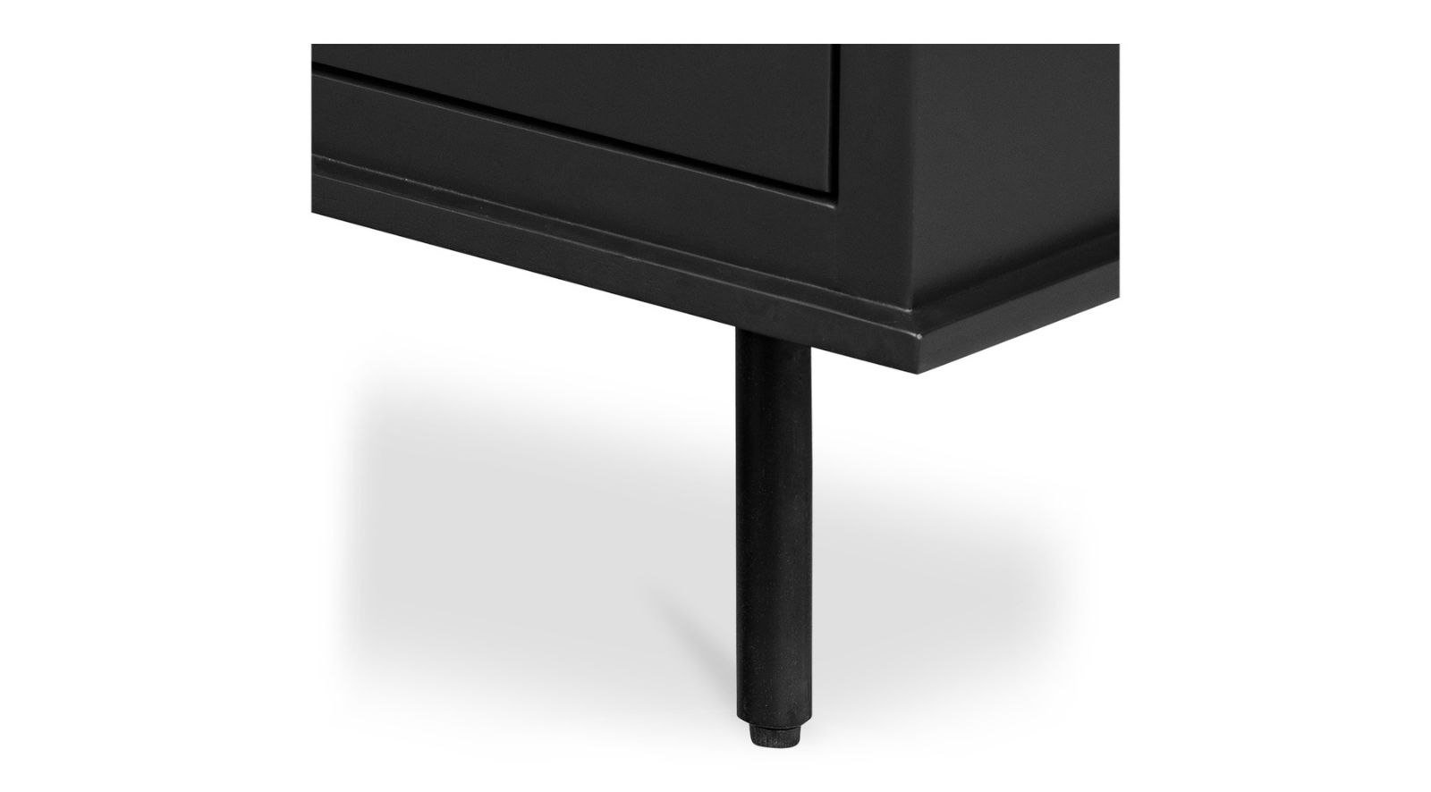 REAGAN 6 DRAWER DRESSER-BLACK - Image 7
