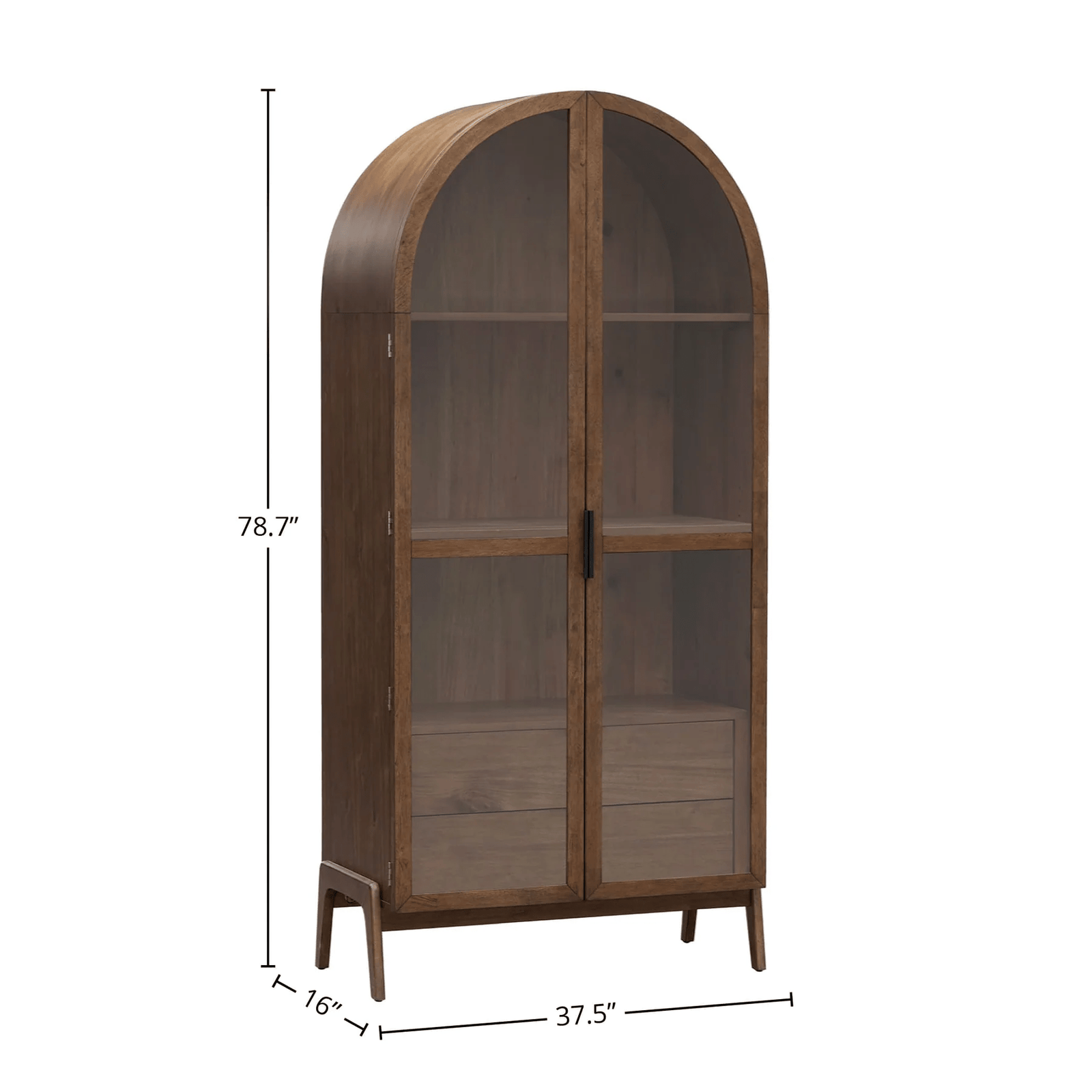 Brunette Display Cabinet - Image 3