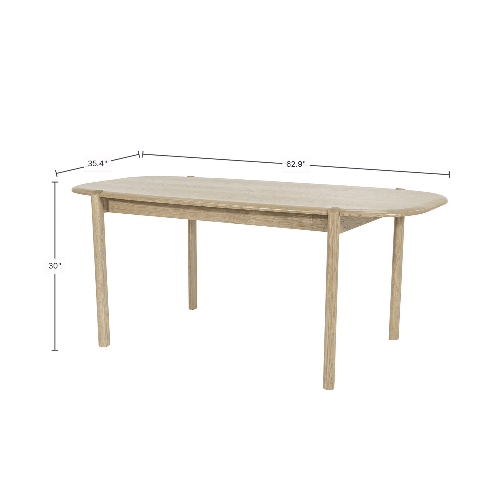 Regina Small Dining Table 62" - Image 7
