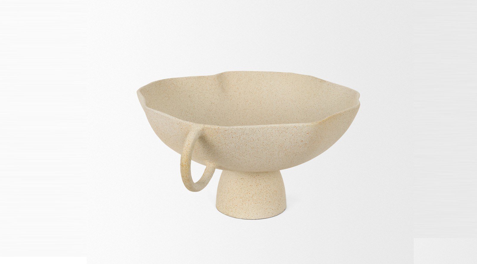 Radka Bowl Beige Large - Image 3
