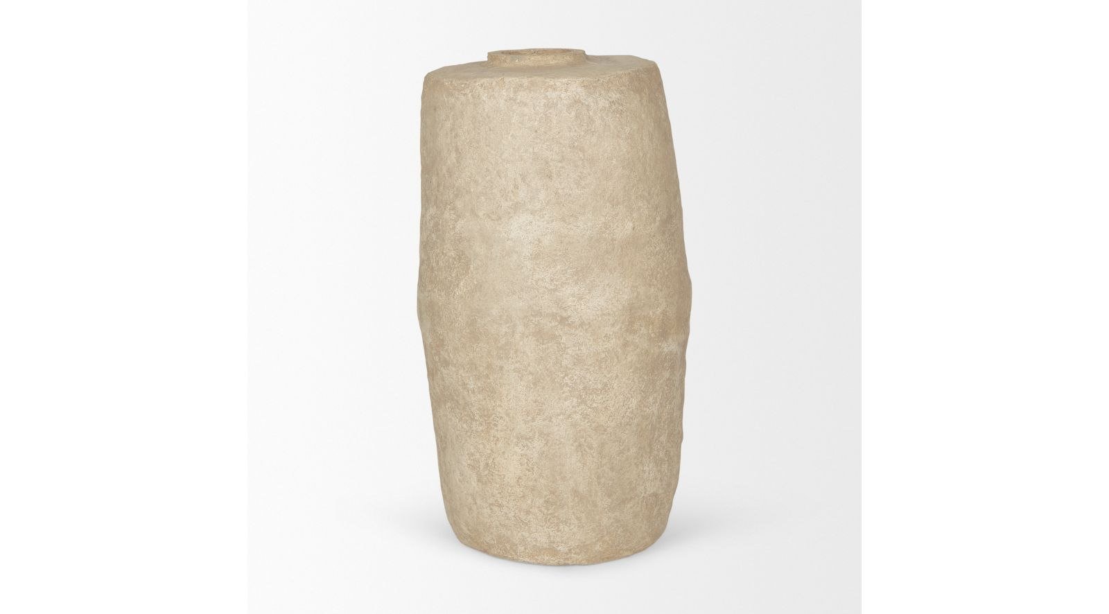 Rama Beige Paper Mache Floor Vase-Large - Image 10