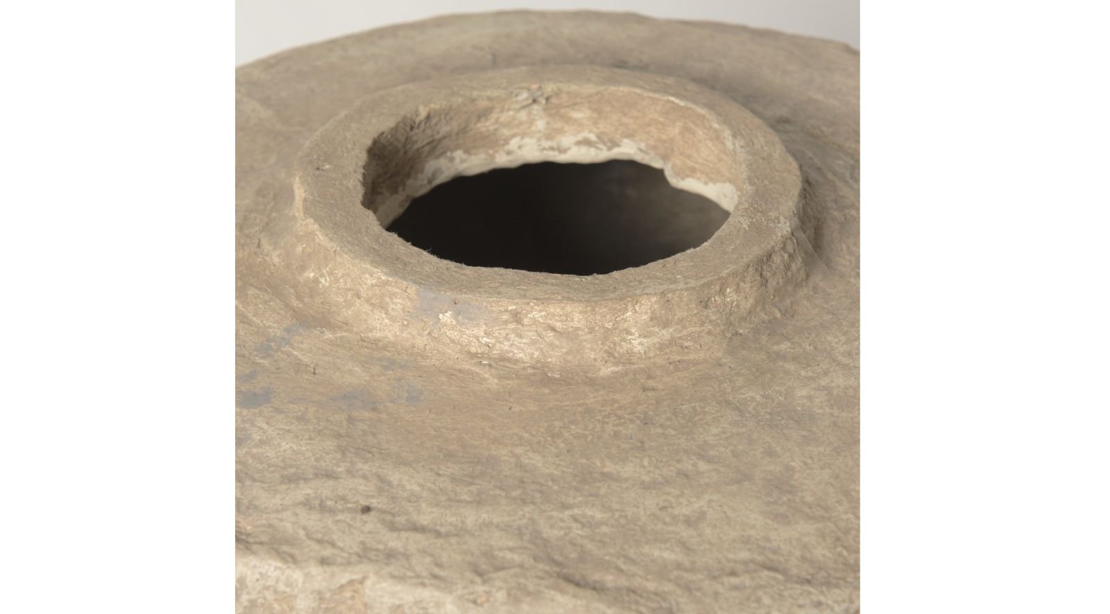 Rama Beige Paper Mache Floor Vase-Large - Image 9