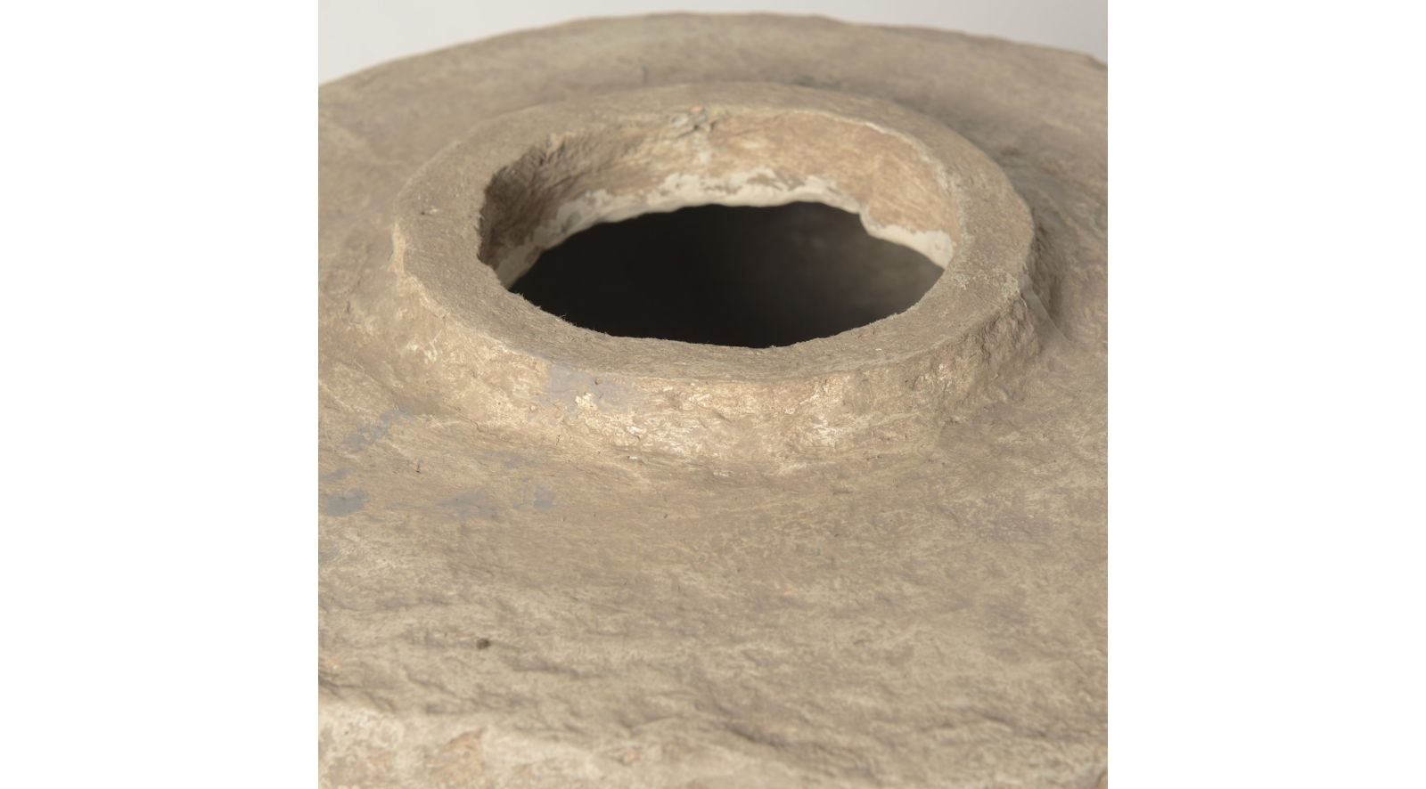 Rama Beige Paper Mache Floor Vase-Large - Image 8