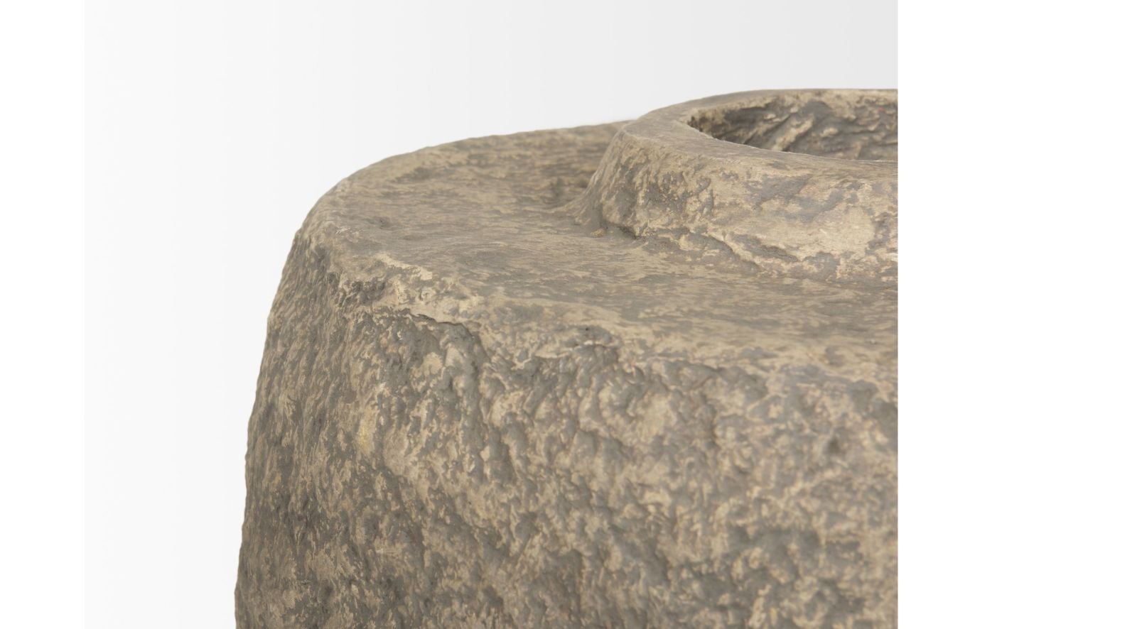 Rama Gray Paper Mache Floor Vase-Large - Image 5
