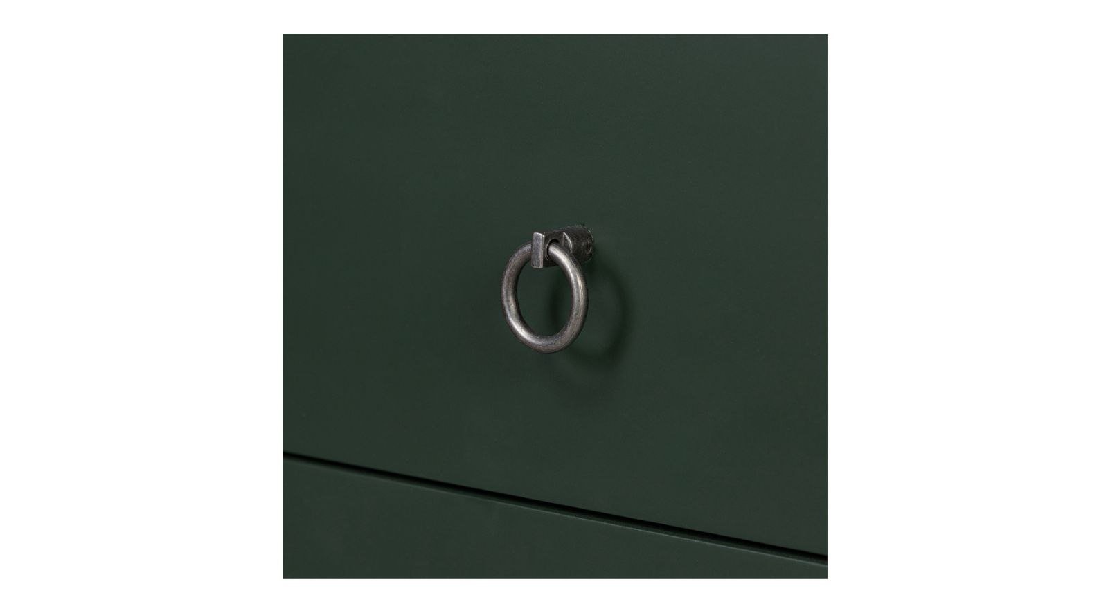 Reagan 3 Drawer Nightstand- Deep Green - Image 3