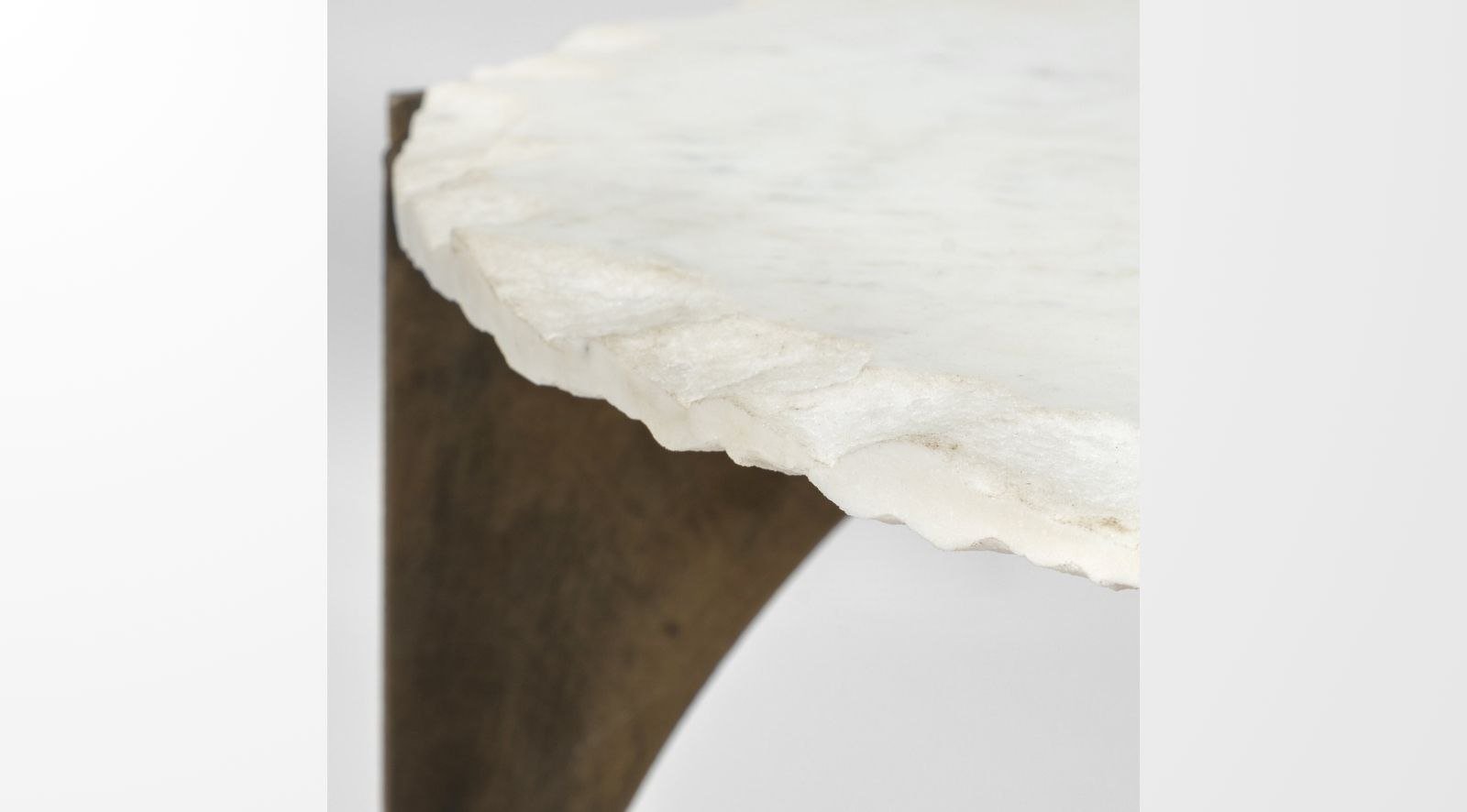 Reinhold II Side Table- Gold