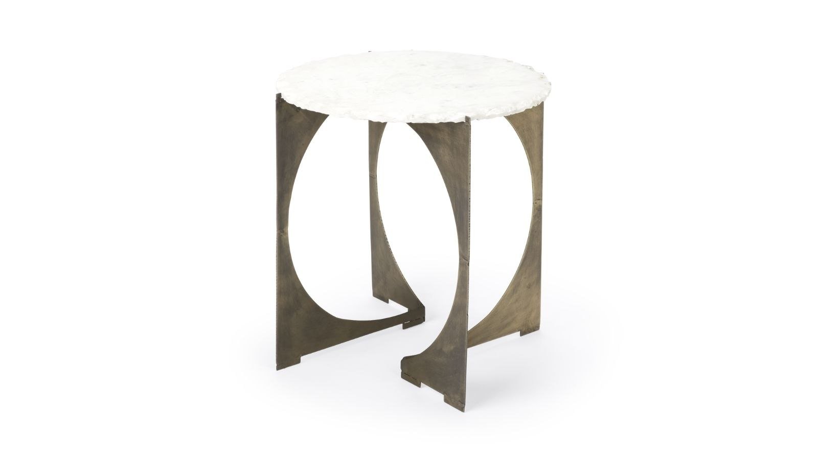 Reinhold II Side Table- Gold - Image 6