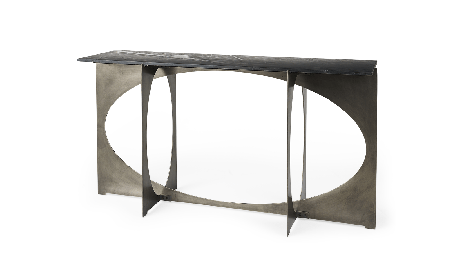 Reinhold IV Black Console Table