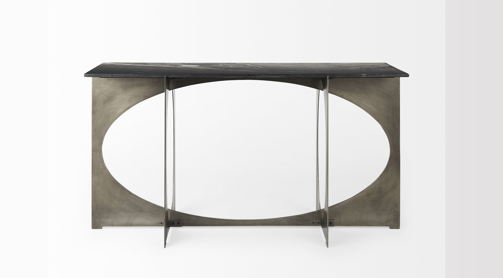 Reinhold IV Black Console Table - Image 5