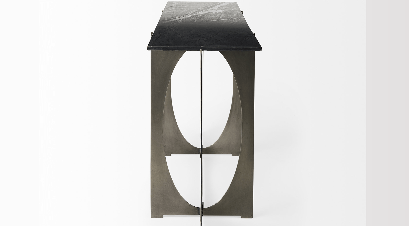 Reinhold IV Black Console Table - Image 6