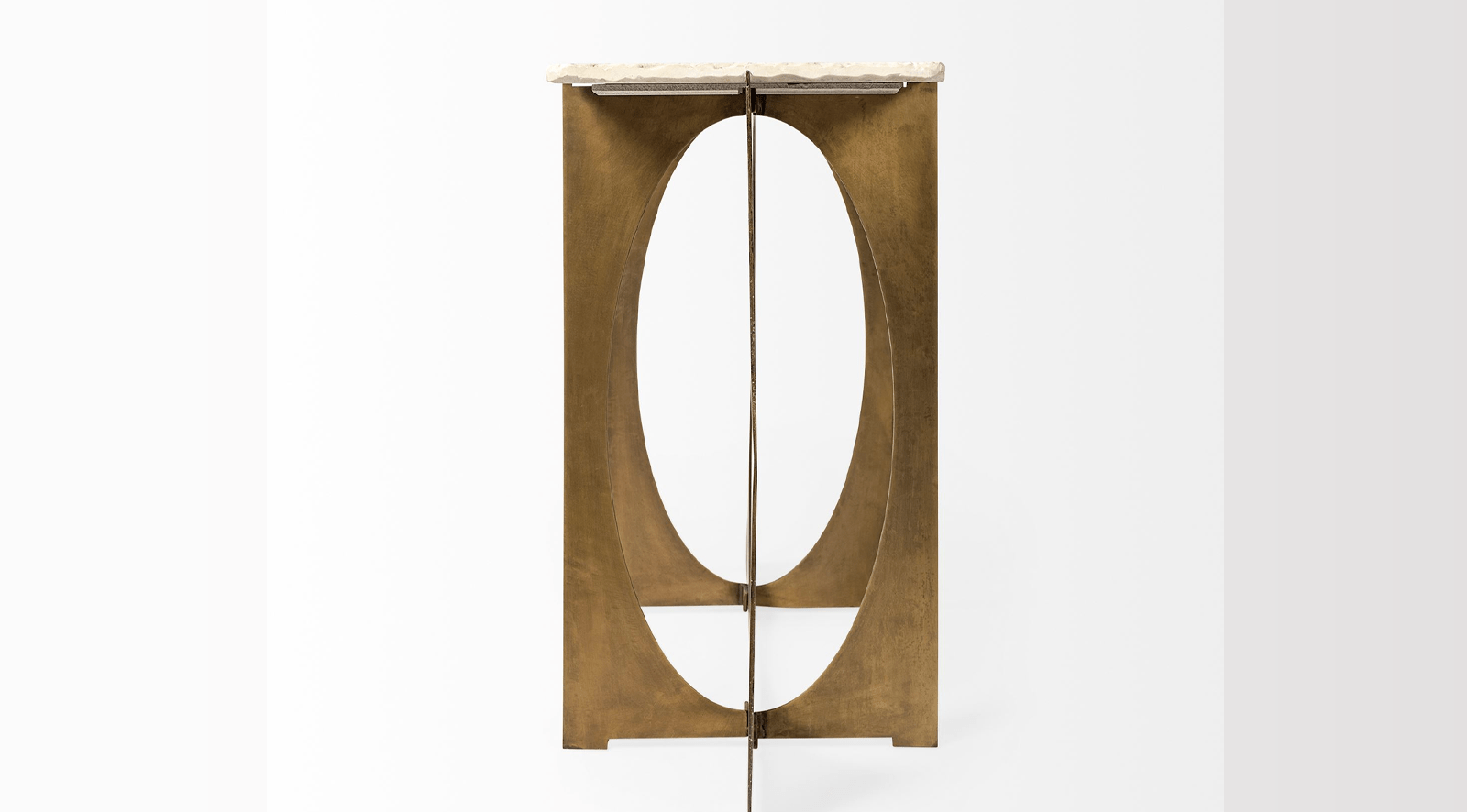 Reinhold IV White Console Table - Image 5