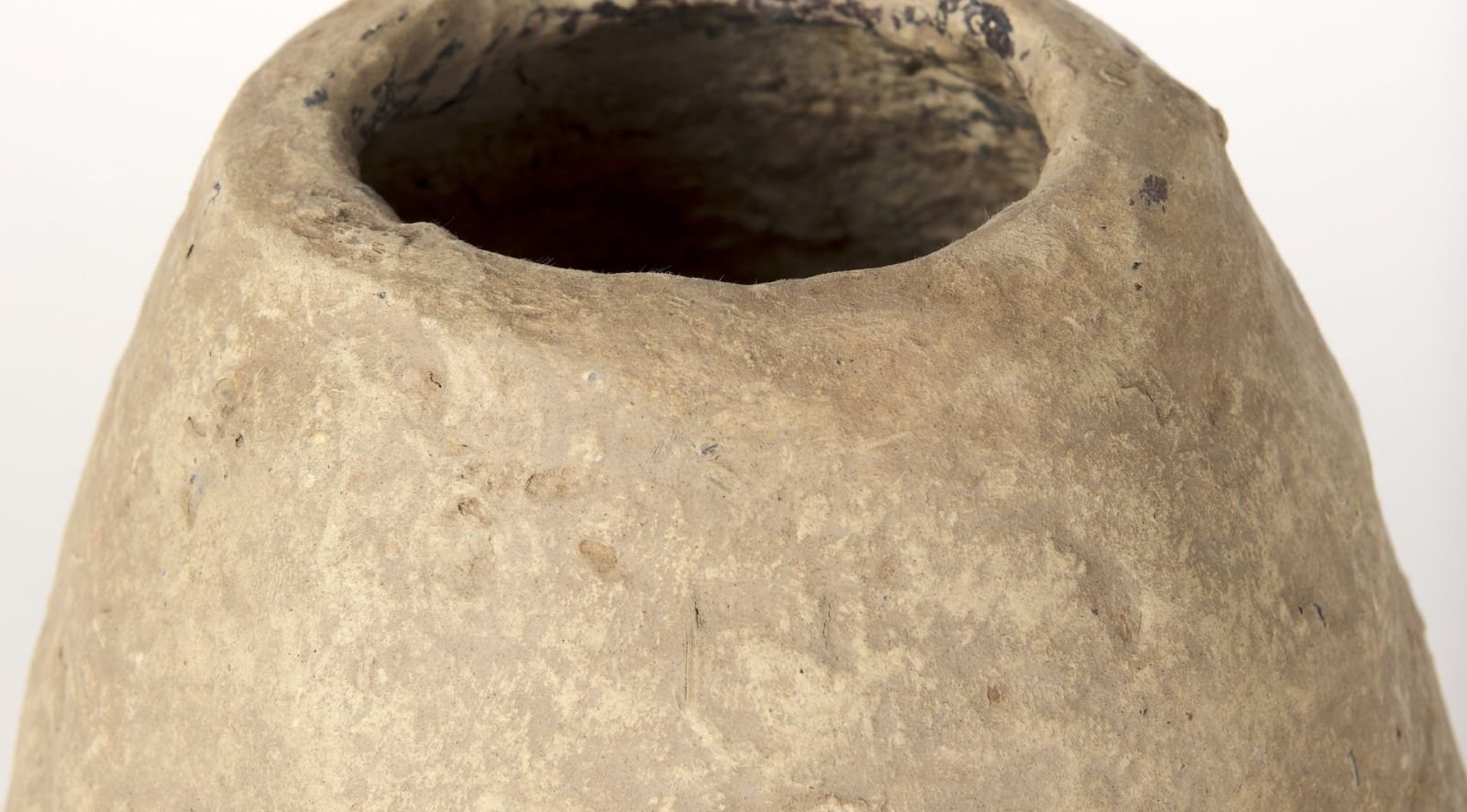 Rundal Beige Paper Mache Vase-Large - Image 3