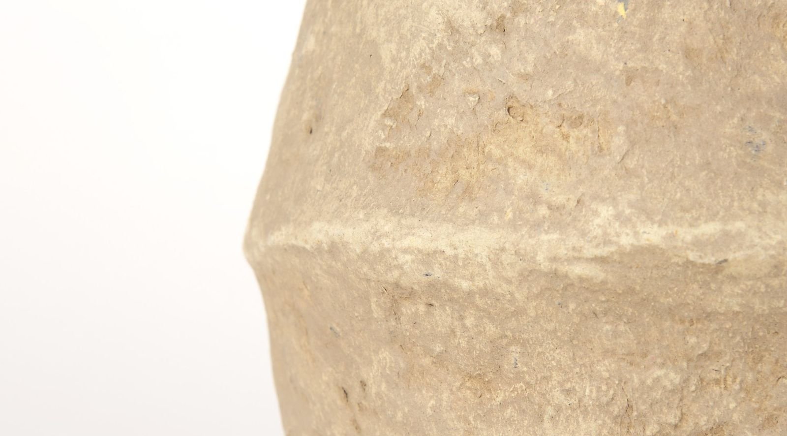Rundal Beige Paper Mache Vase-Small - Image 5