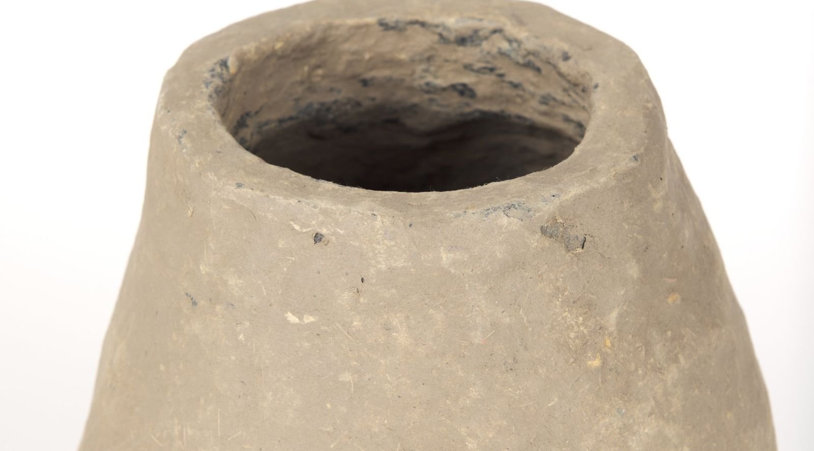 Rundal Gray Paper Mache Vase-Small - Image 3