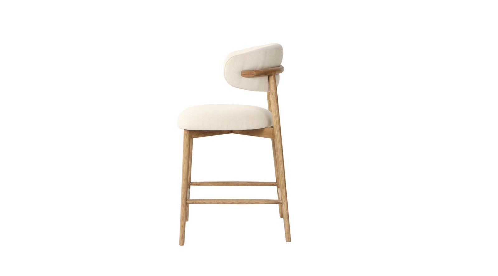 Windsor Counter Stool - Savile Flax - Image 5