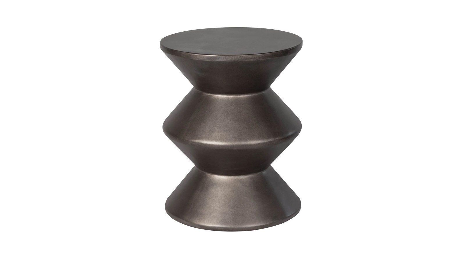 Florence Inverted Side Table Bronze
