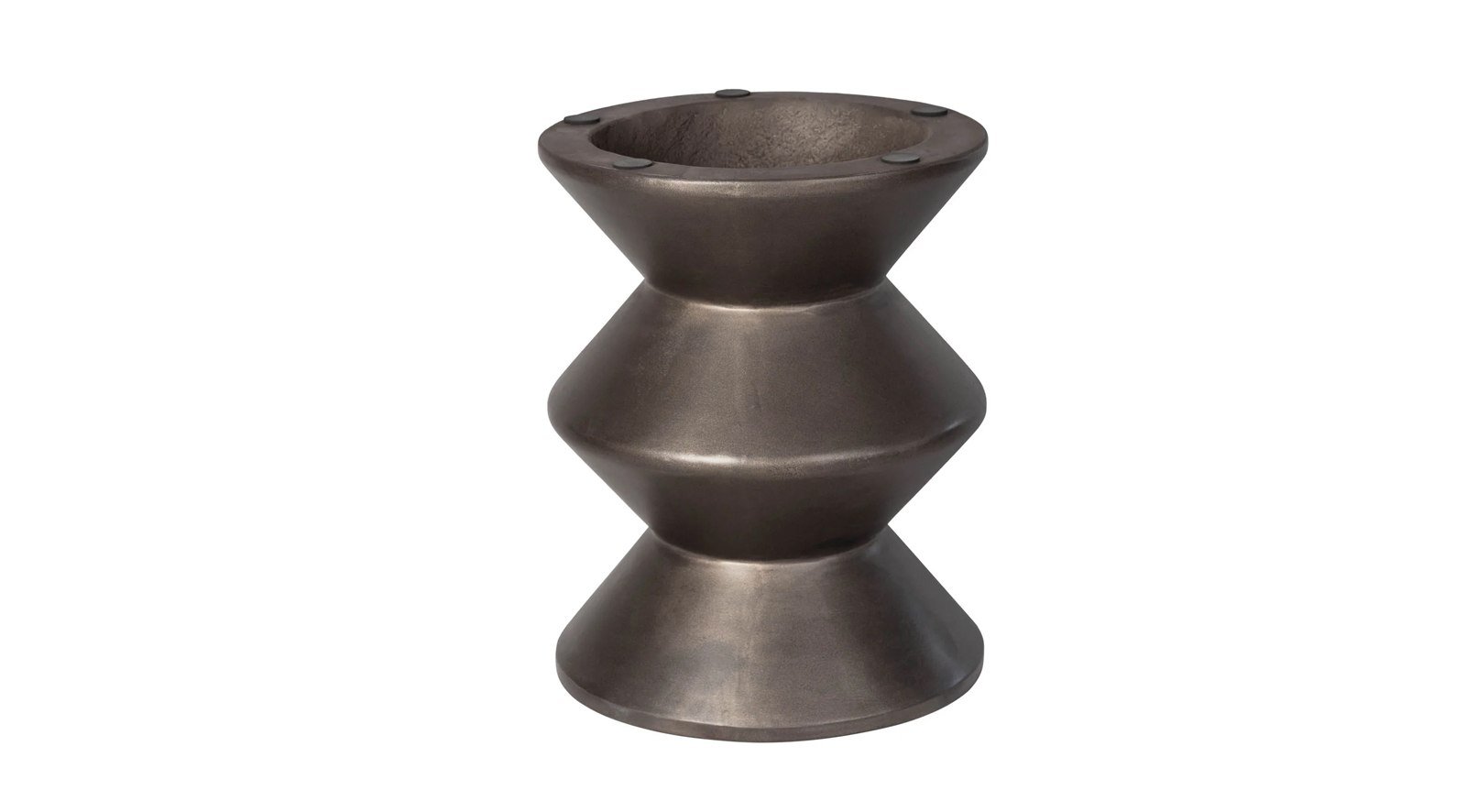Florence Inverted Side Table Bronze - Image 3