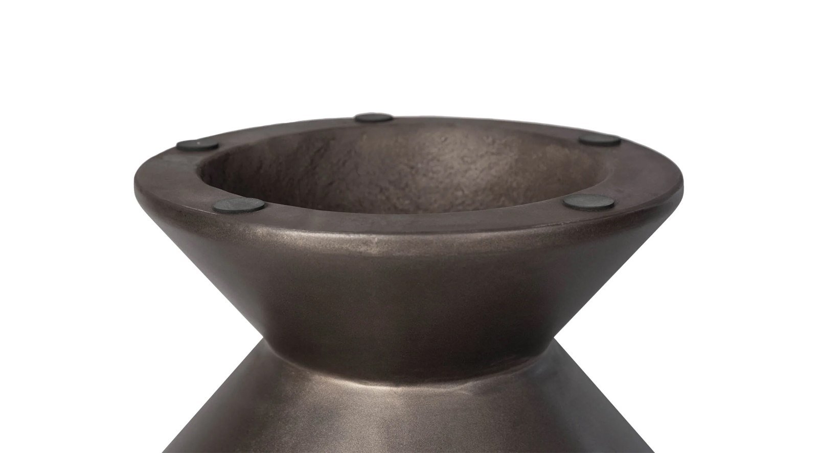 Florence Inverted Side Table Bronze - Image 5