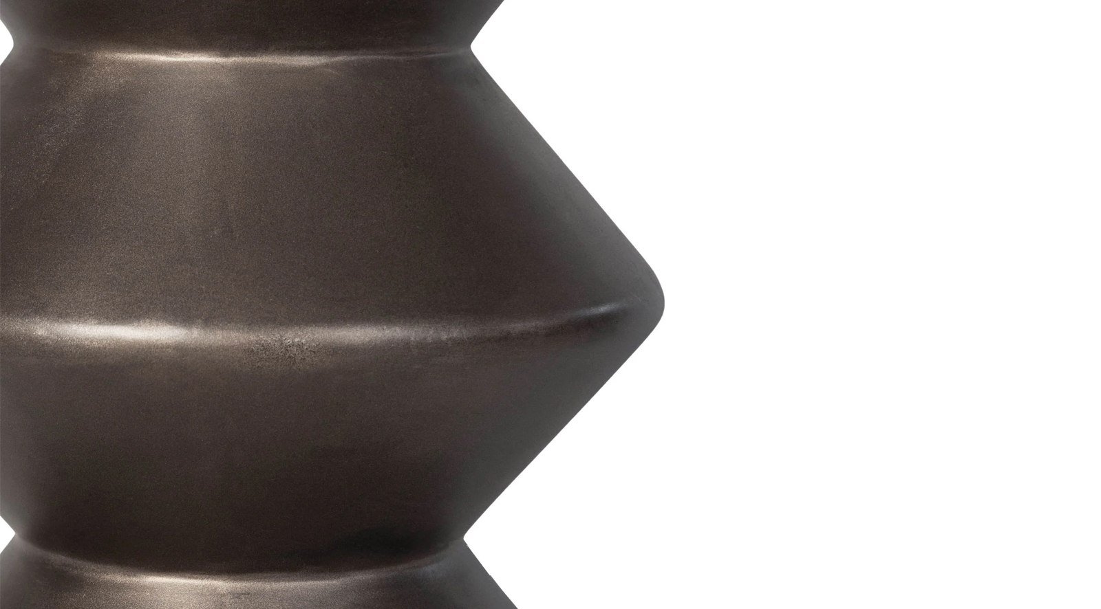 Florence Inverted Side Table Bronze - Image 4