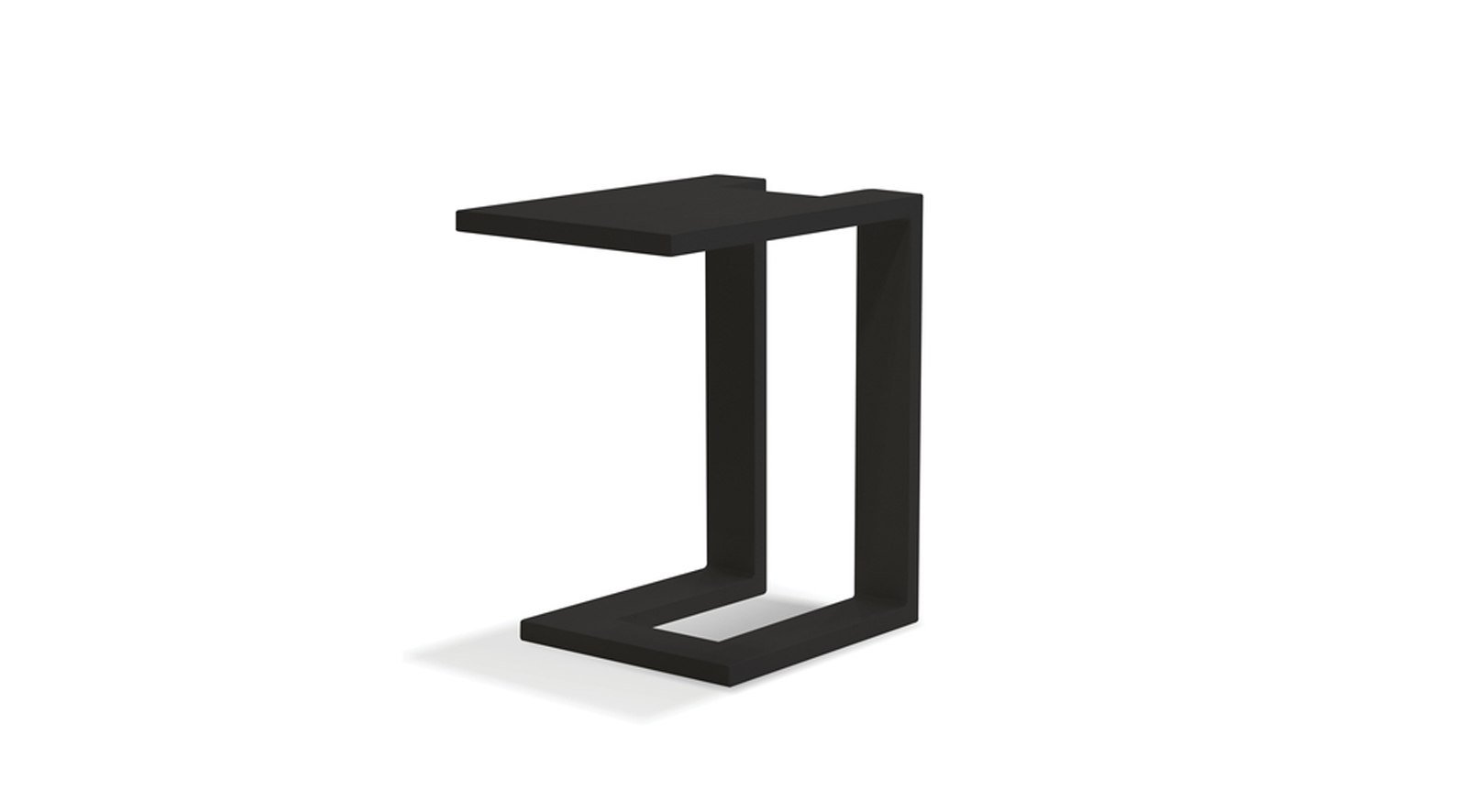 Sidle End Table Black