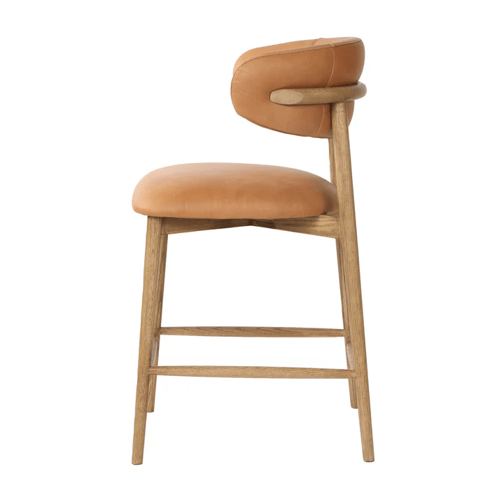 Windsor Counter Stool- Hazelnut - Image 2