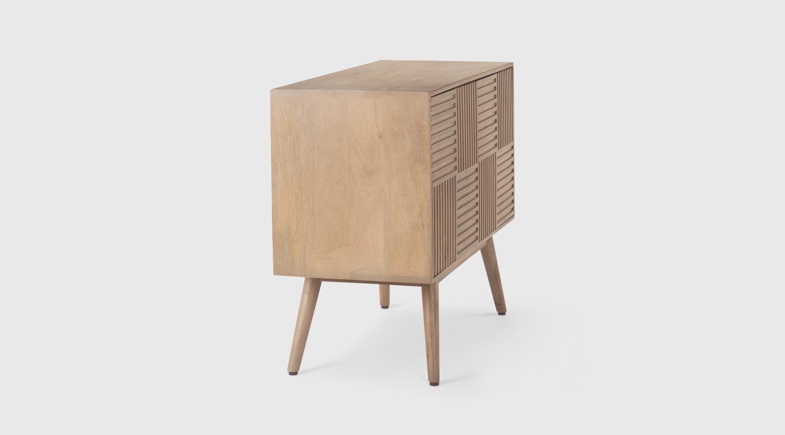 Sable 37.0L x 17.0W x 30.5H Light Brown Wood Accent Cabinet - Image 7
