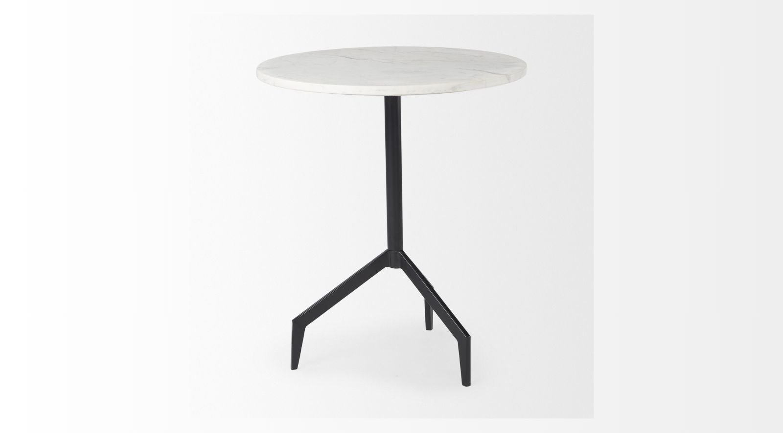 Serre Accent Table- Black Metal - Image 2