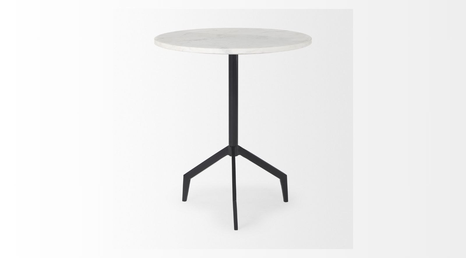 Serre Accent Table- Black Metal - Image 4