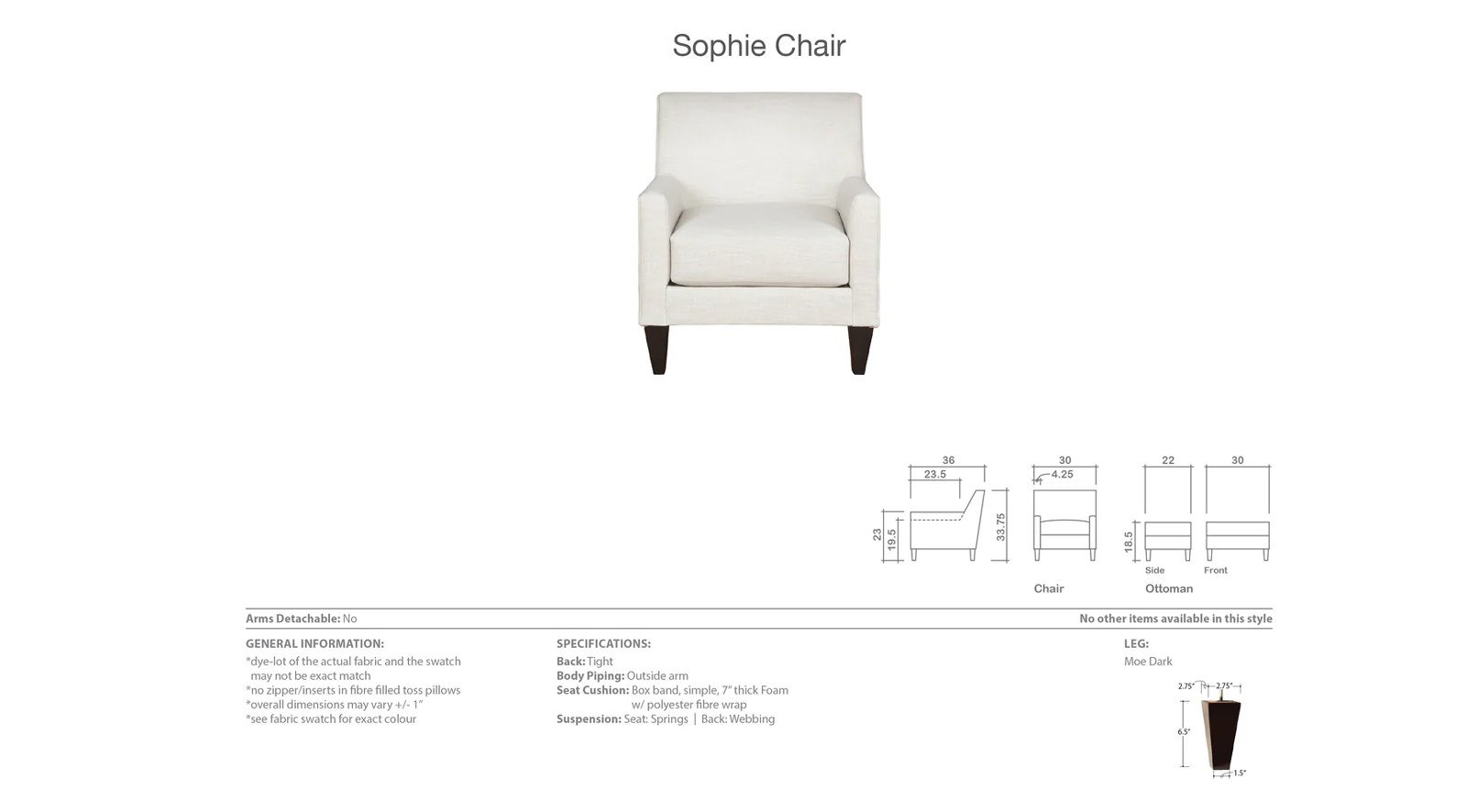 Sophie Chair - Image 6