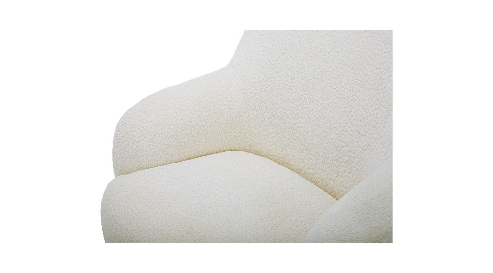 Stevie Lounge Chair- Cream - Image 4