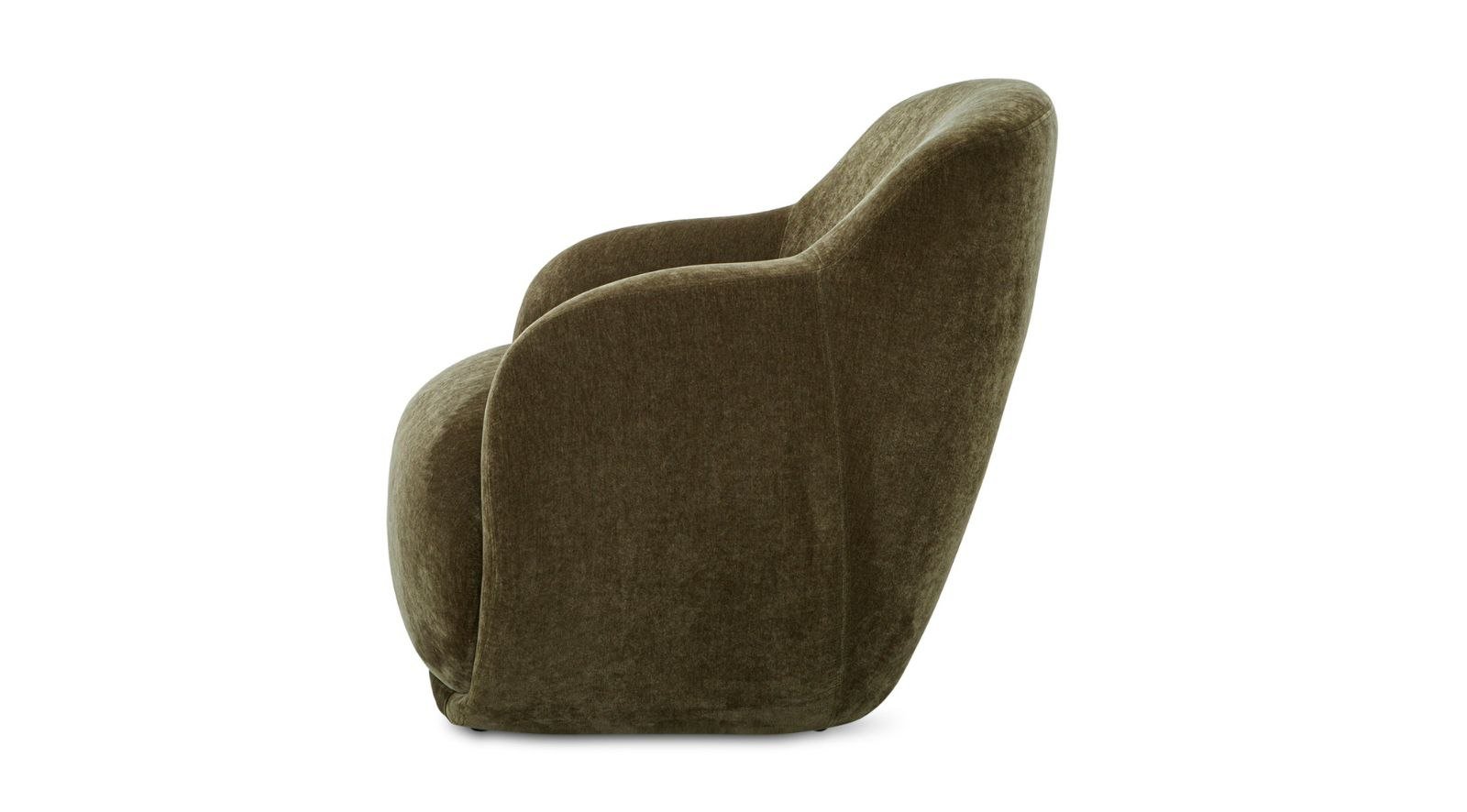 Stevie Lounge Chair- Green - Image 5