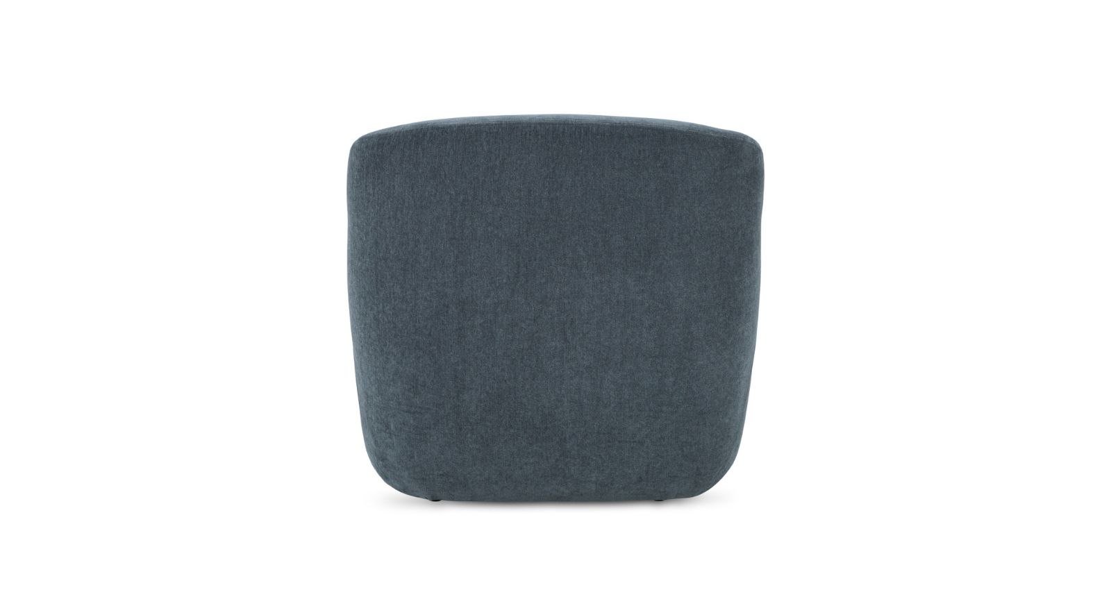 Stevie Lounge Chair- Slate Blue - Image 4