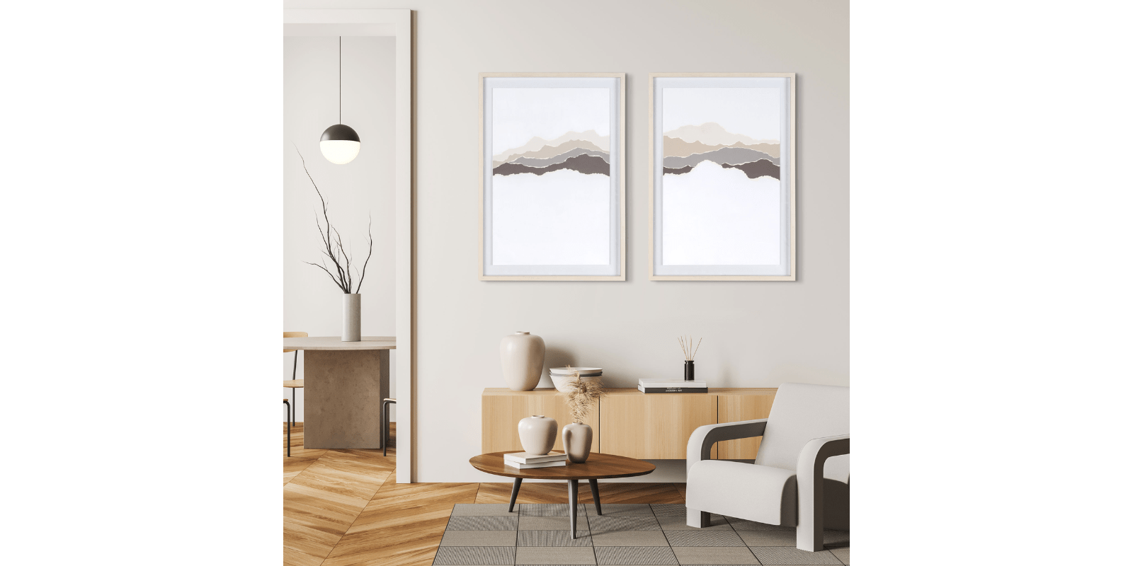 Summit Shadows I, Shadow Box - Image 4