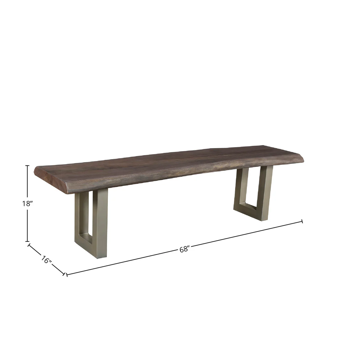 Royal Dining Bench Vinegar Matte - Image 4
