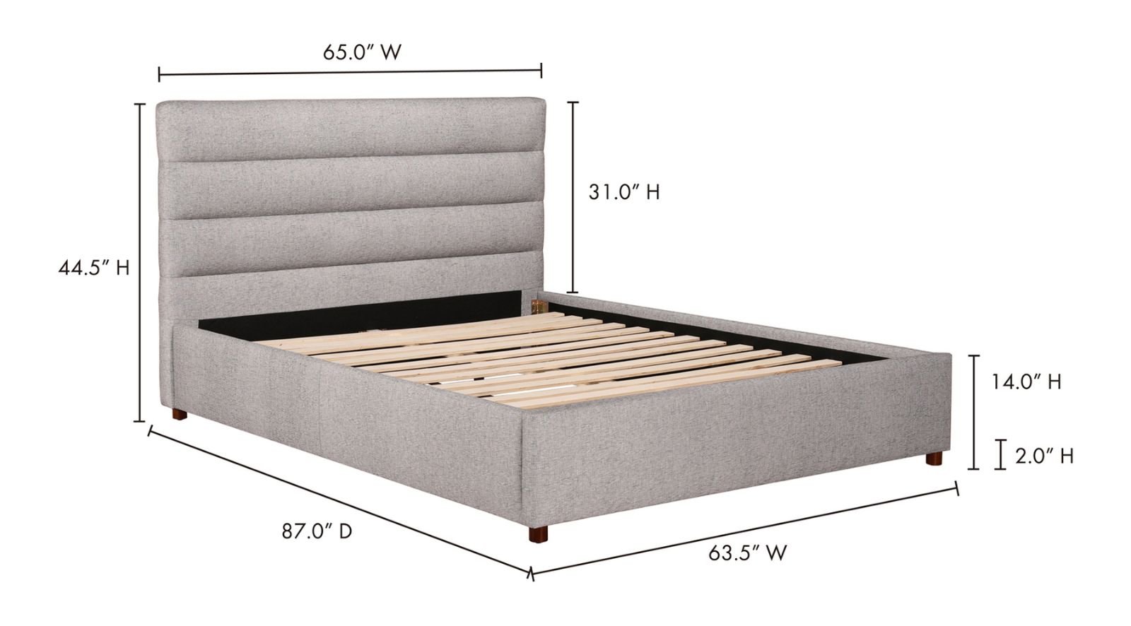 TAKIO QUEEN BED - Image 12