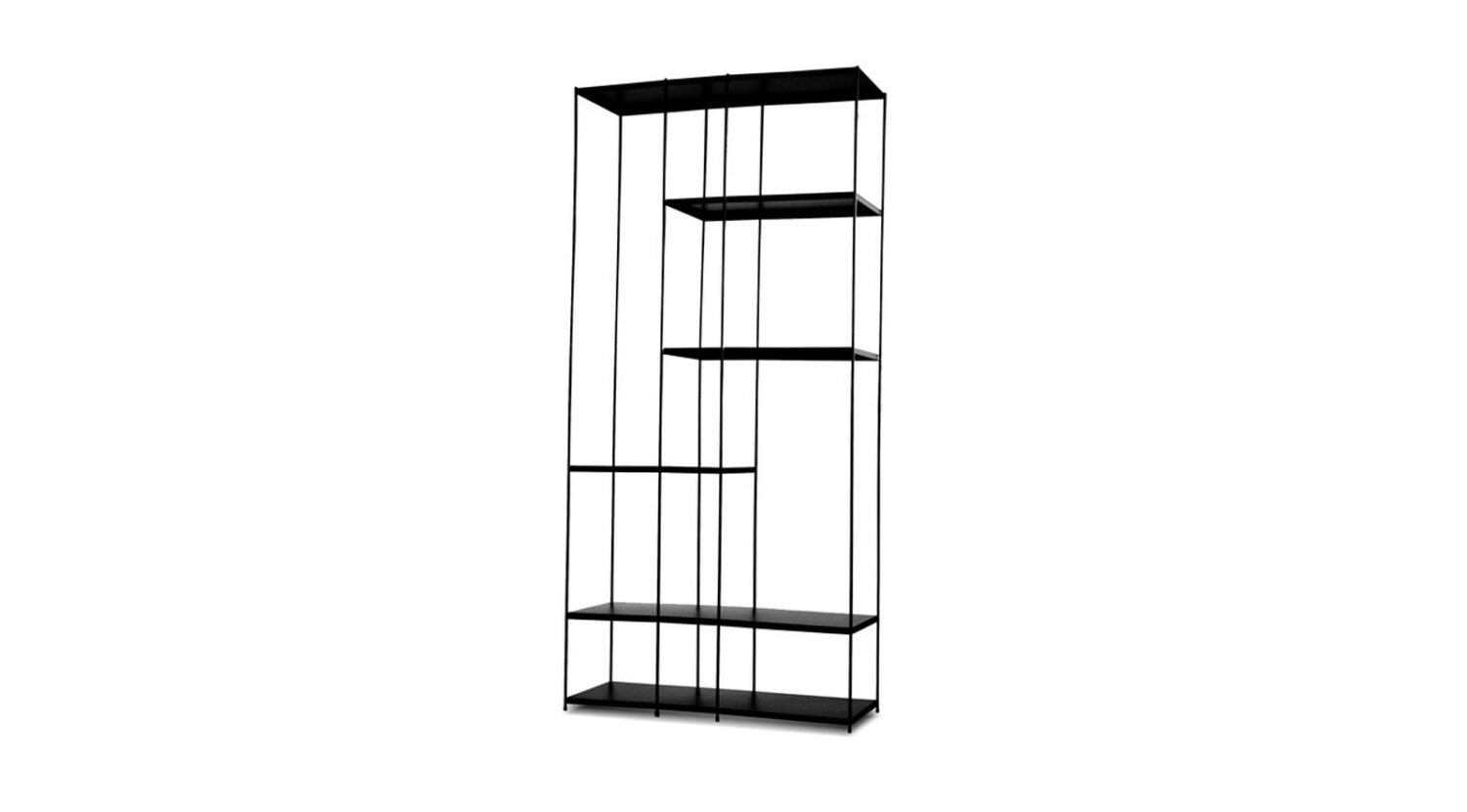 Ella Wall Unit Black - Tall