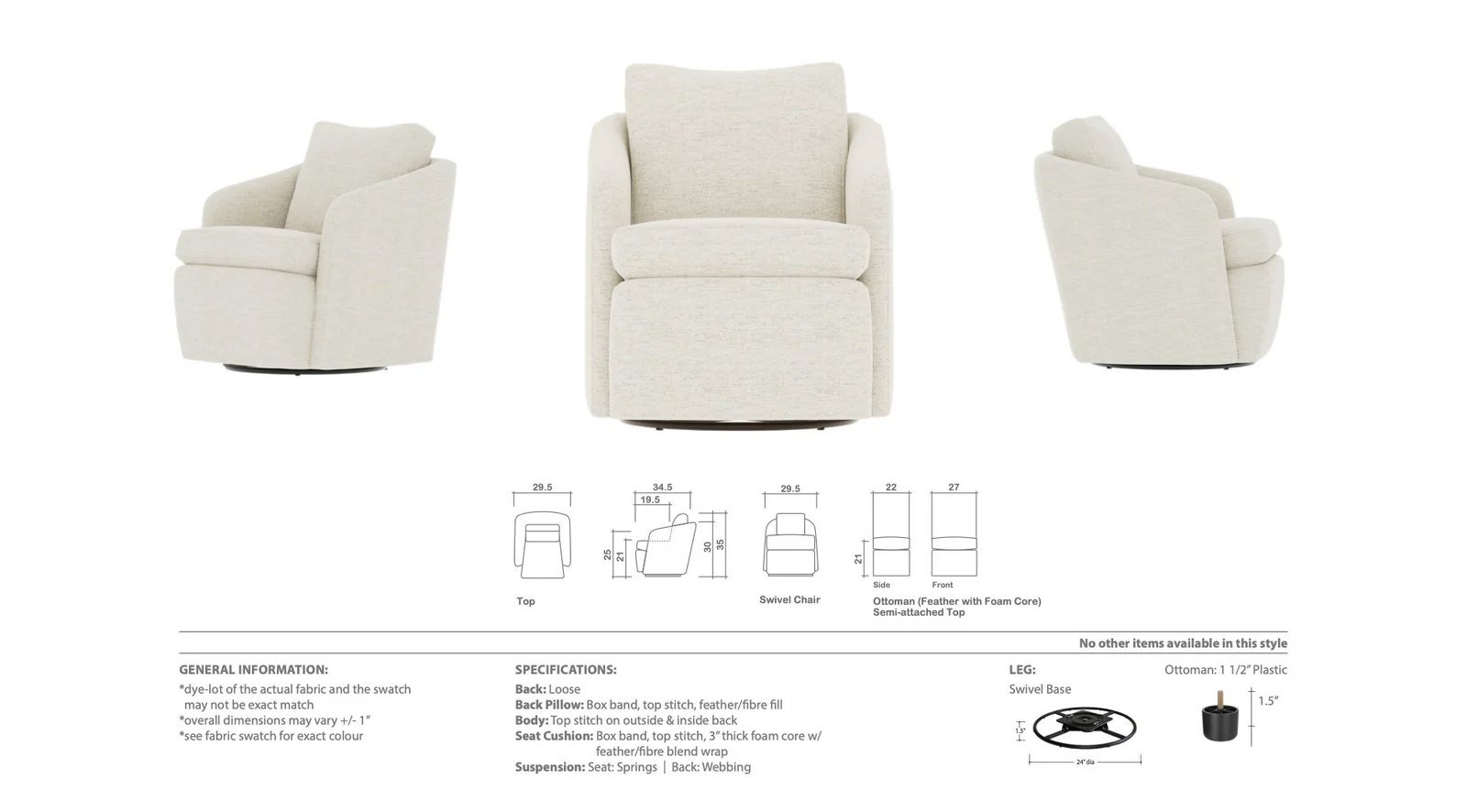 Teagan Accent Chair - Image 18