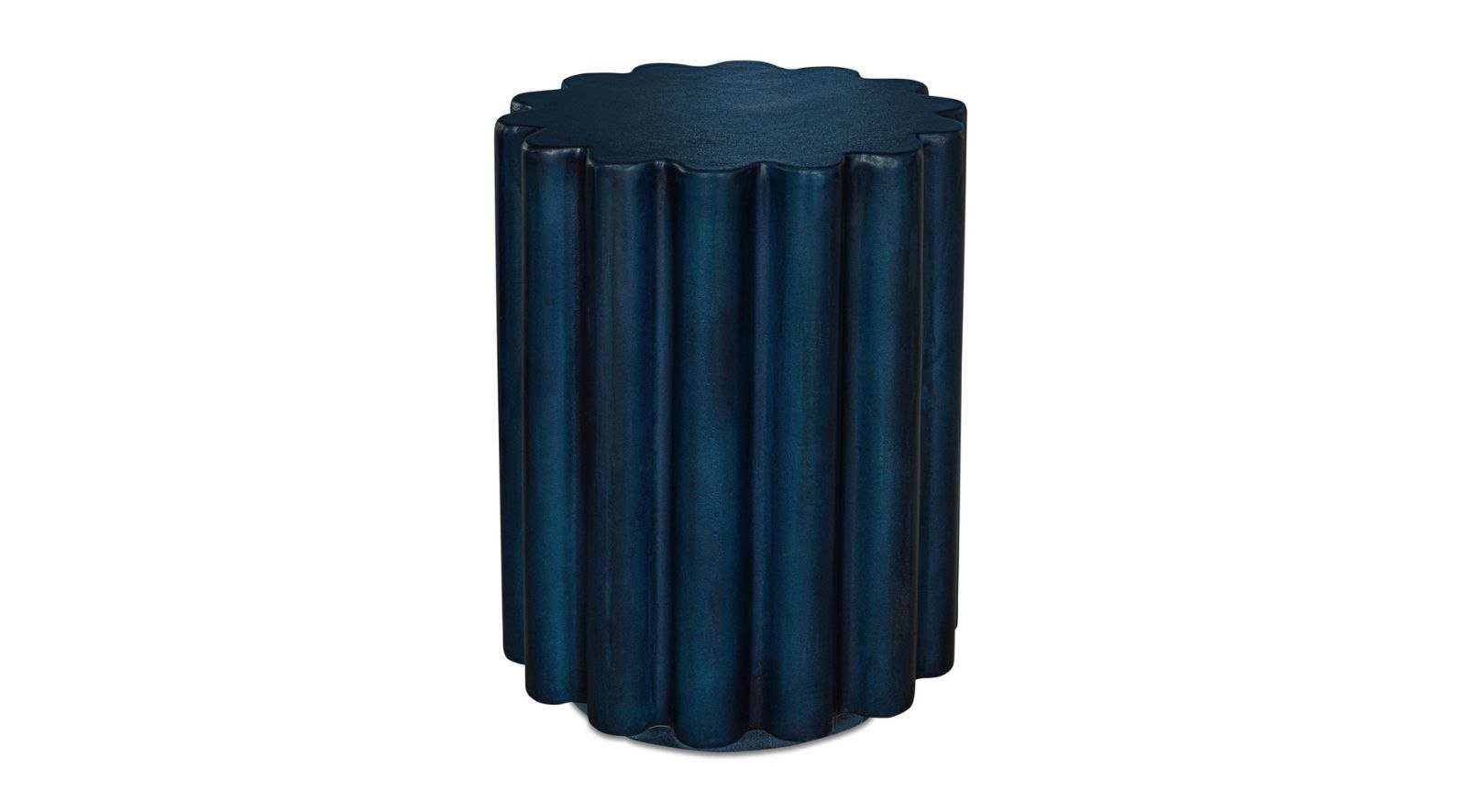 Taffy Accent Table- Navy