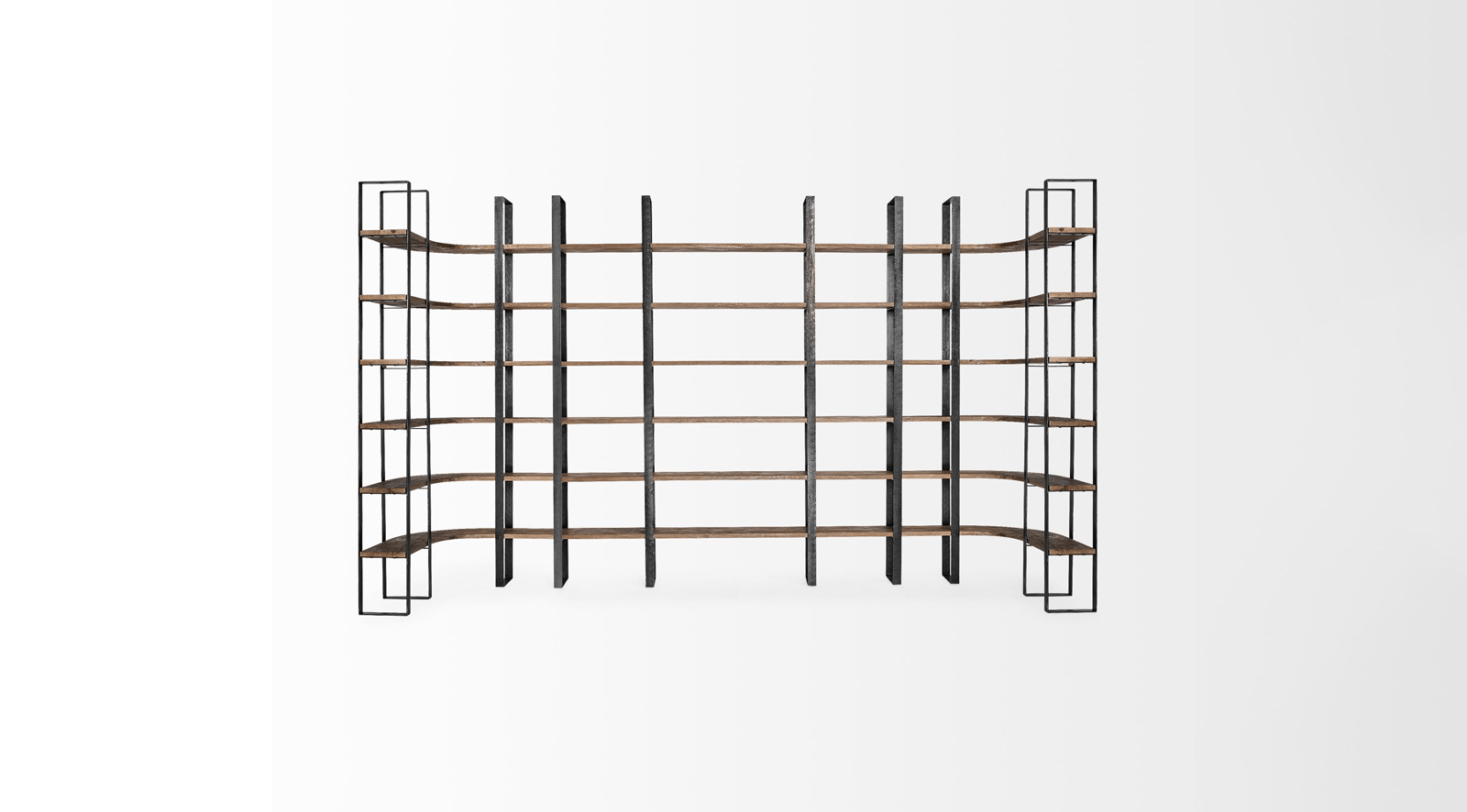 Taunton II- DARK BROWN Shelving Unit - Image 13