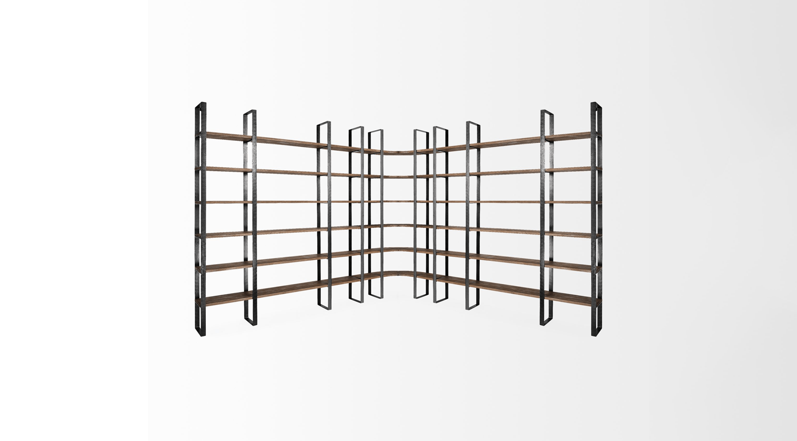 Taunton II- DARK BROWN Shelving Unit - Image 12