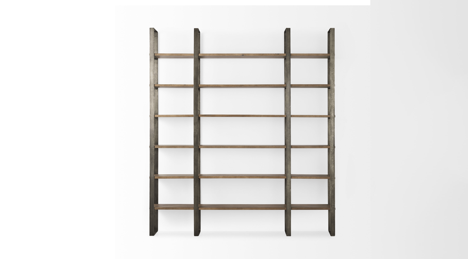 Taunton- MEDIUM BROWN Shelving Unit - Image 9