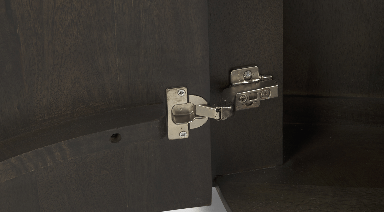 Terra Accent Cabinet-DARK BROWN - Image 2