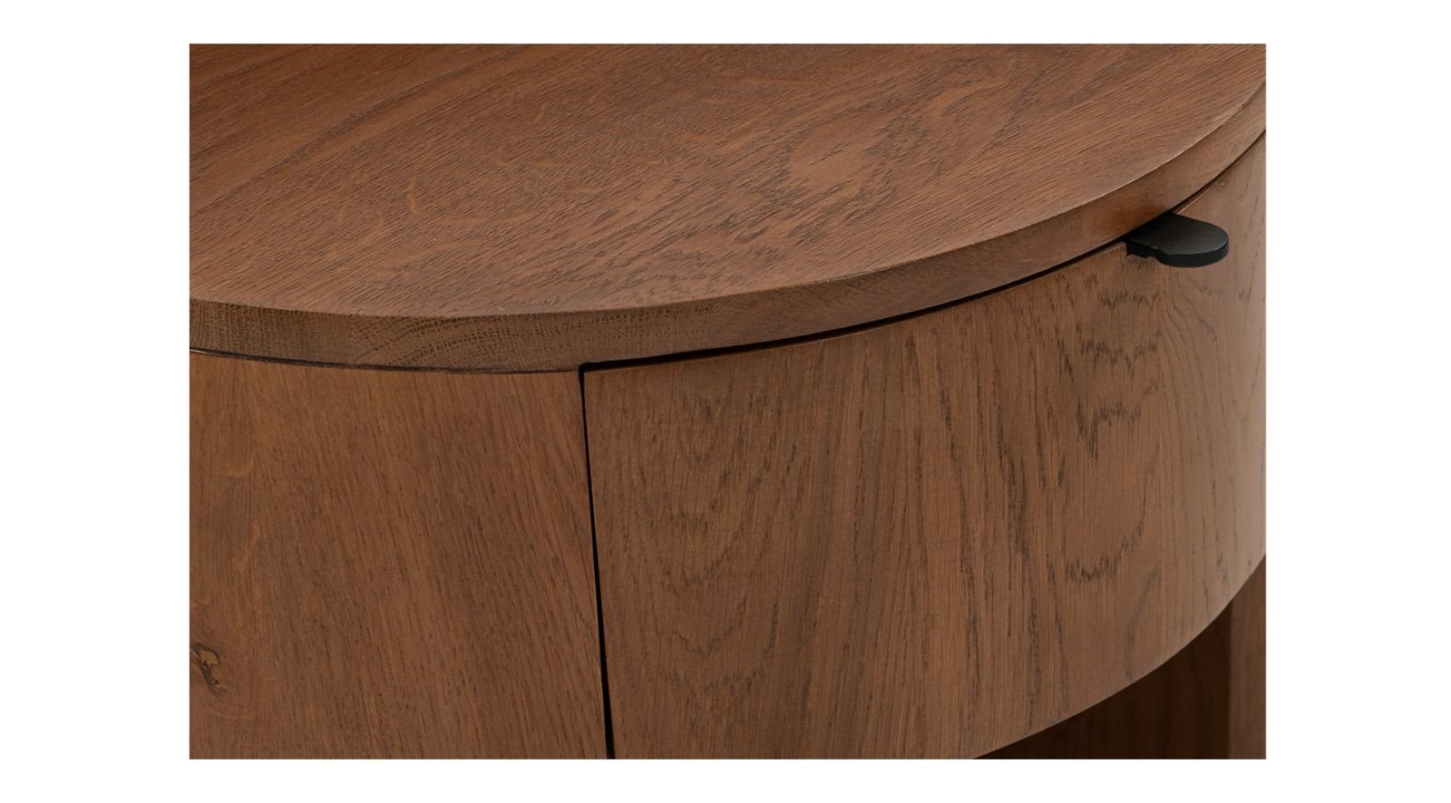 Theo One Drawer Nightstand- Brown - Image 9