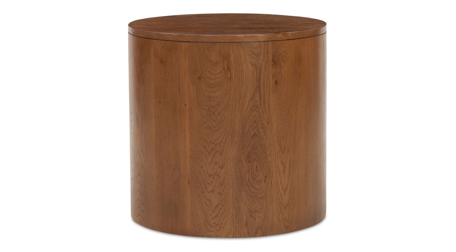 Theo One Drawer Nightstand- Brown - Image 4