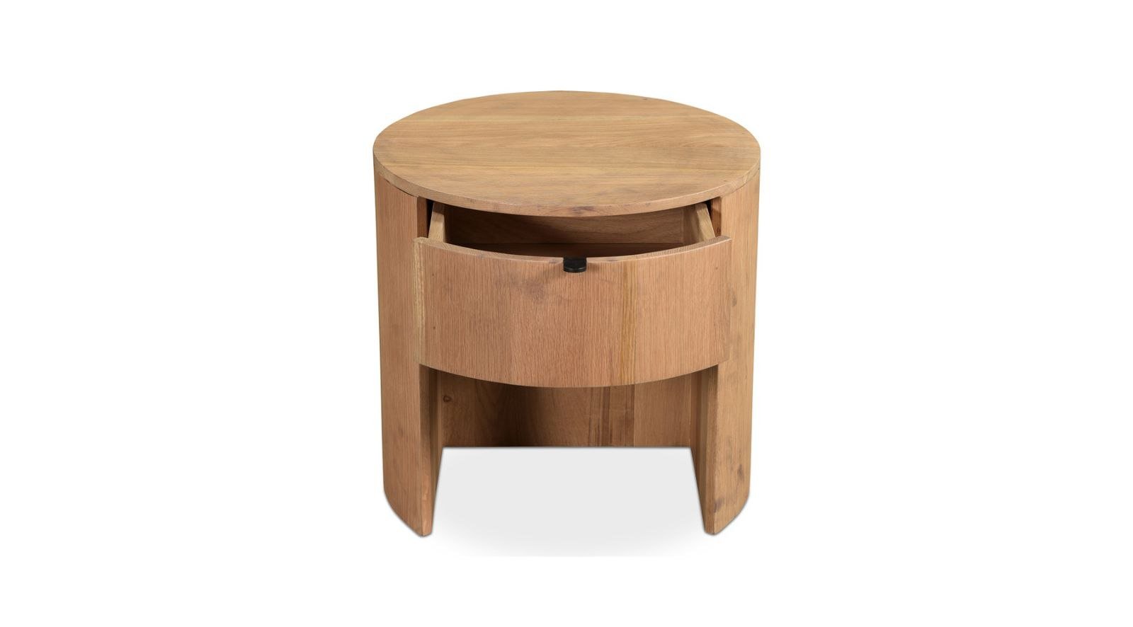 Theo One Drawer Nightstand- Natural - Image 4